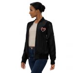 Premium bomber jacket - LOVE & Peace