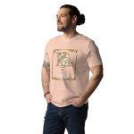 Unisex organic cotton t-shirt - Oriental Astro Signs “Leo”