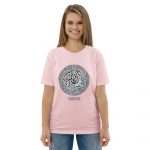 Unisex organic cotton t-shirt - Oriental Calligraphy White