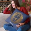 Premium Pillow Case - Oriental Calligraphy Gold