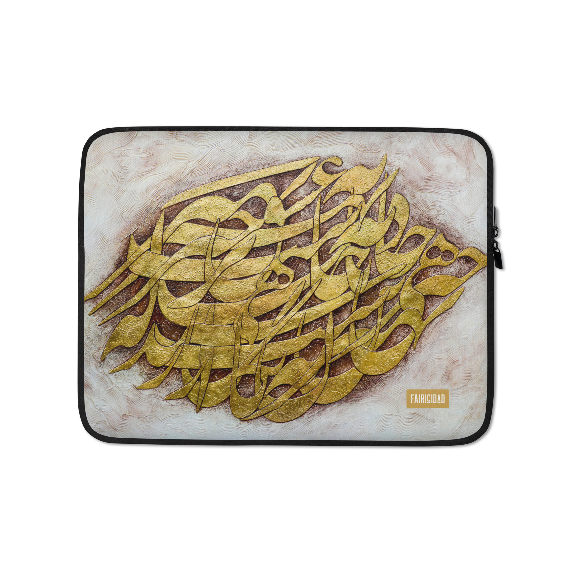 Laptop Sleeve - Oriental Calligraphy Oval Laptop Sleeve - Oriental Calligraphy Oval