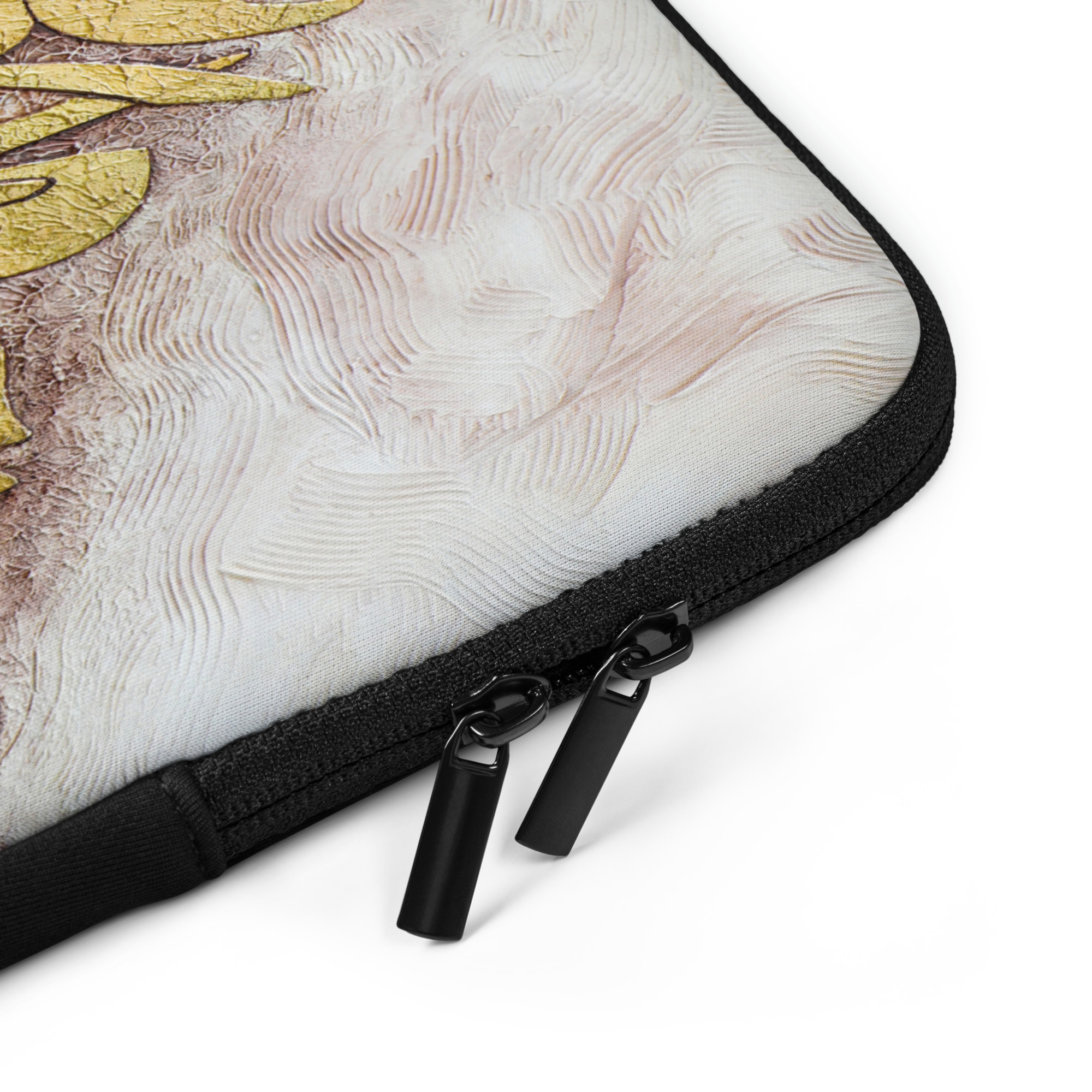 Laptop Sleeve - Oriental Calligraphy Oval Laptop Sleeve - Oriental Calligraphy Oval