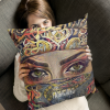 Premium Pillow Case - Oriental Girl