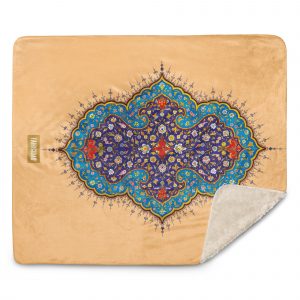 Sherpa blanket - Orient Gold